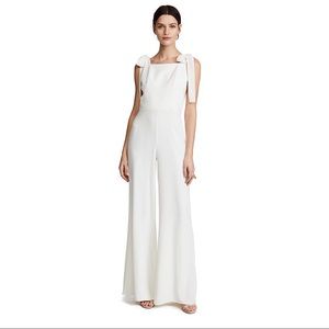AMANDA UPRICHARD MONTCLAIR WHITE SOLD OUT JUMPSUIT
